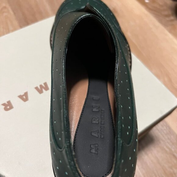 Marni Perforated Leather Loafers - Picture 6 of 16